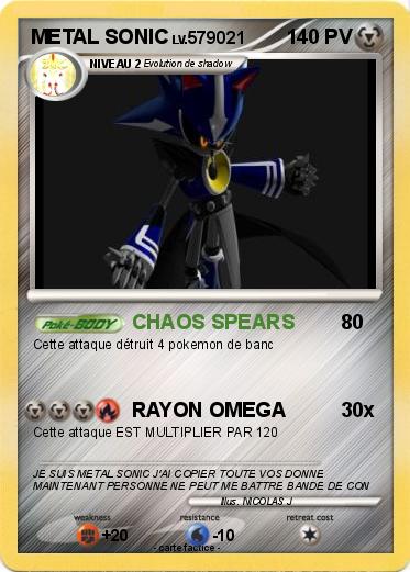 Pokemon METAL SONIC