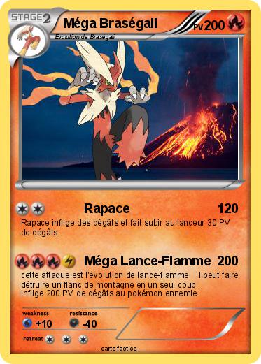 Pokemon Méga Braségali
