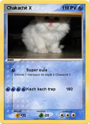 Pokemon Chakaché X