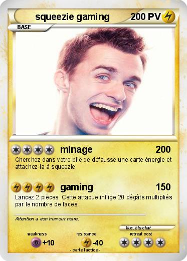 Pokemon squeezie gaming