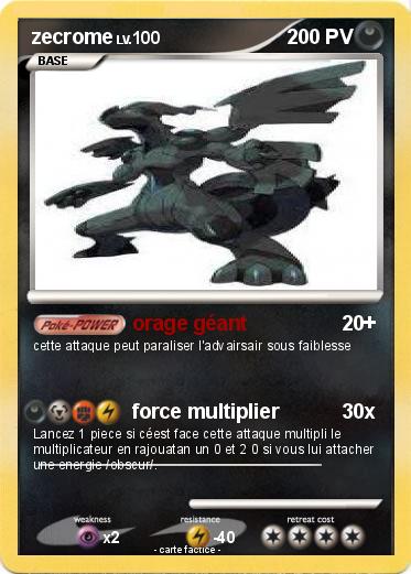 Pokemon zecrome