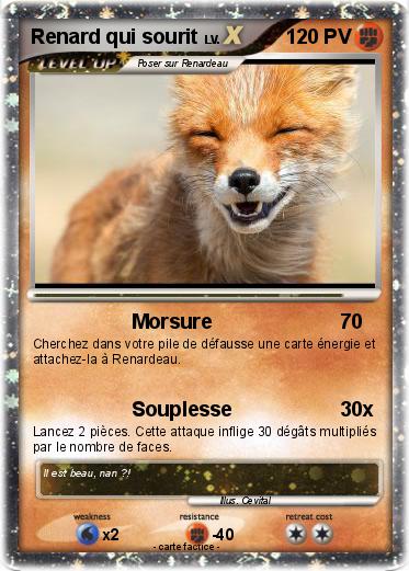 Pokemon Renard qui sourit Pokemon Renard qui sourit