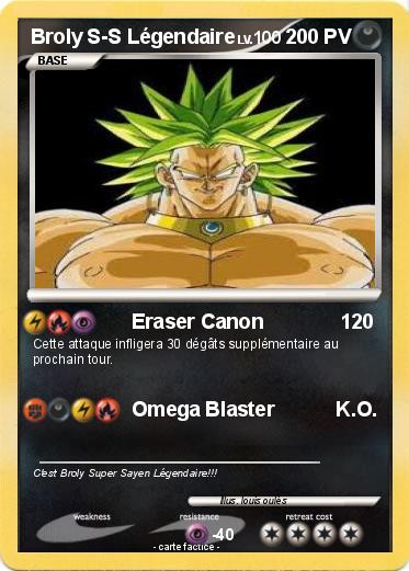 Pokemon Broly S-S Légendaire