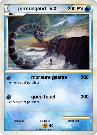 Pokemon jörmungand  lv.X