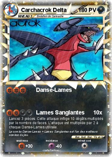 Pokemon Carchacrok Delta