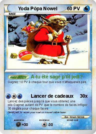 Pokemon Yoda Pôpa Nowel