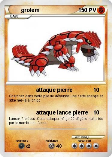 Pokemon grolem