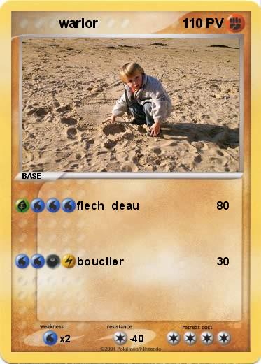 Pokemon            warlor                       