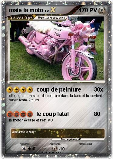 Pokemon rosie la moto