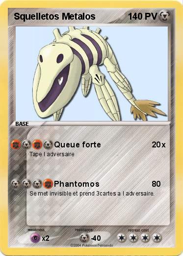 Pokemon Squelletos Metalos