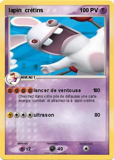 Pokemon lapin  crétins                       