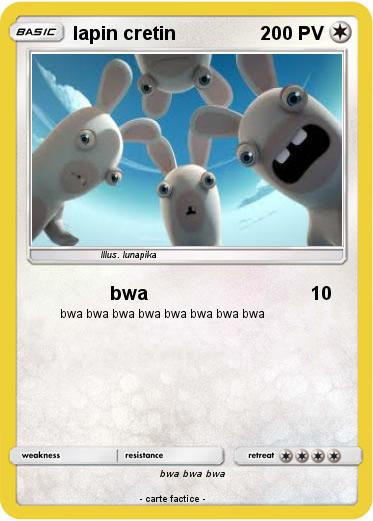 Pokemon lapin cretin