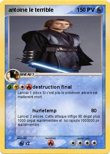 Pokemon antoine le terrible