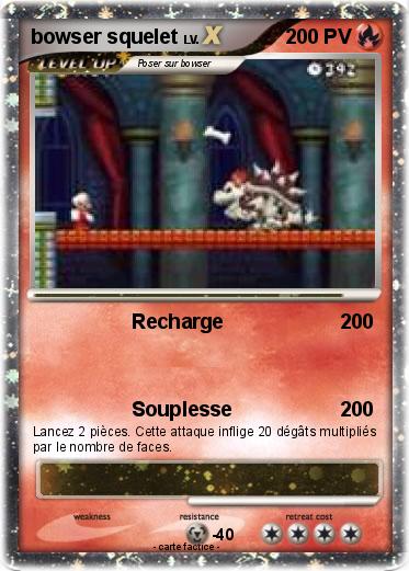 Pokemon bowser squelet