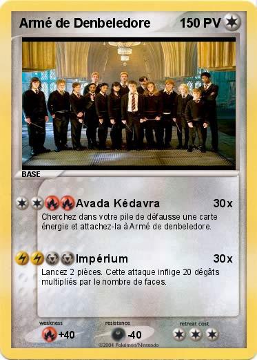 Pokemon Armé de Denbeledore
