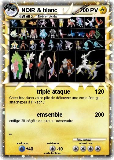 Pokemon NOIR & blanc