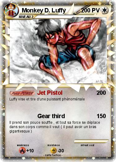 Pokemon Monkey D. Luffy