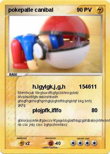 Pokemon pokepalle canibal
