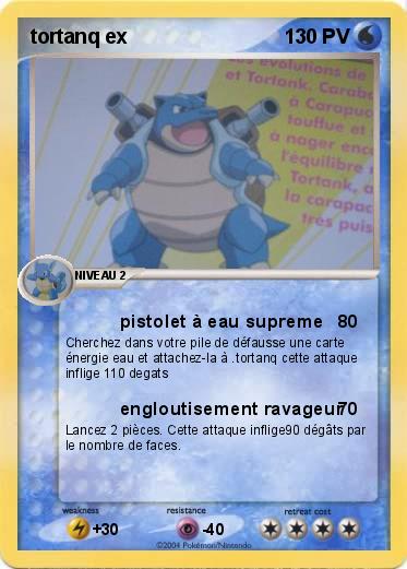 Pokemon tortanq ex
