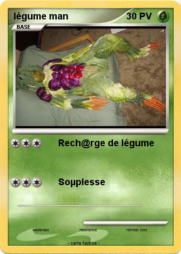 Pokemon légume man