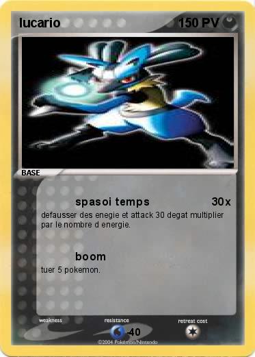 Pokemon lucario