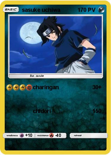 Pokemon sasuke uchiwa