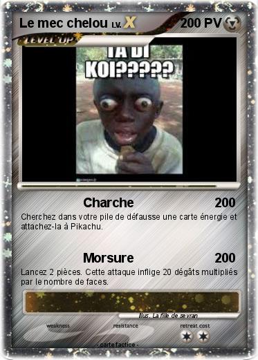 Pokemon Le mec chelou