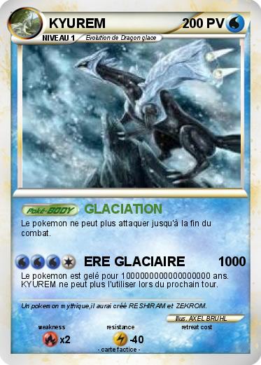 Pokemon KYUREM