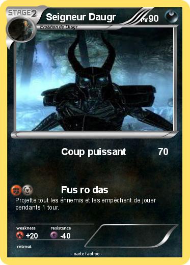 Pokemon Seigneur Daugr