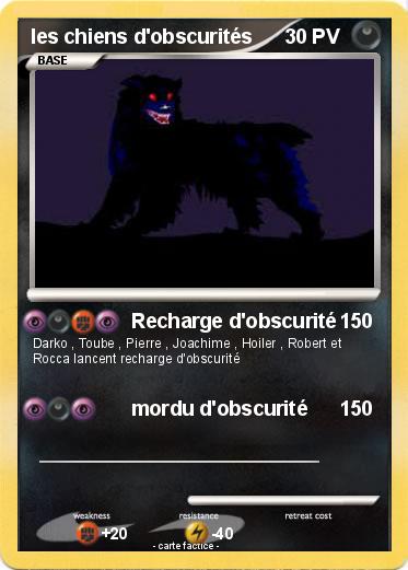 Pokemon les chiens d'obscurités