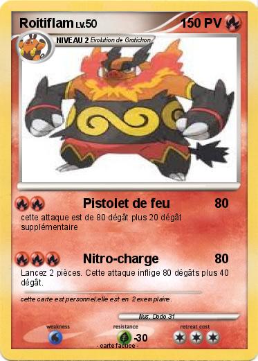 Pokemon Roitiflam
