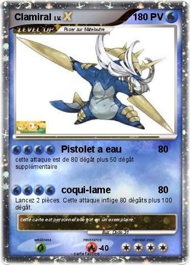 Pokemon Clamiral