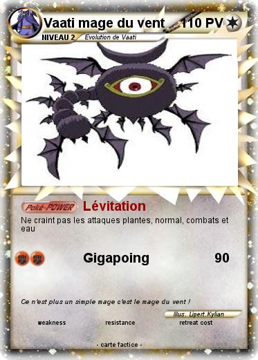 Pokemon Vaati mage du vent