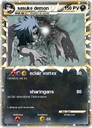 Pokemon sasuke demon