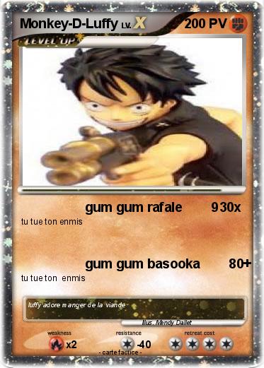 Pokemon Monkey-D-Luffy