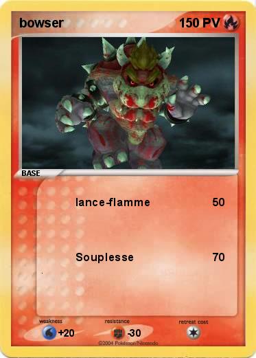 Pokemon bowser