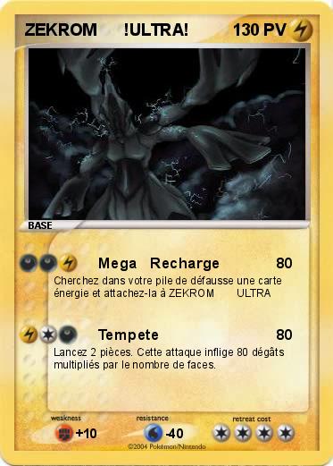 Pokemon ZEKROM      !ULTRA!