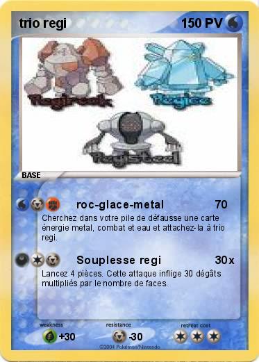 Pokemon trio regi 