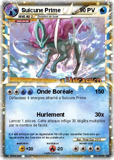 Pokemon Suicune Prime