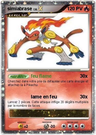 Pokemon simiabrase