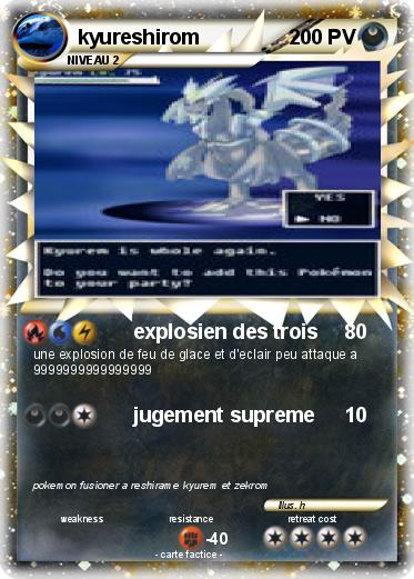Pokemon kyureshirom