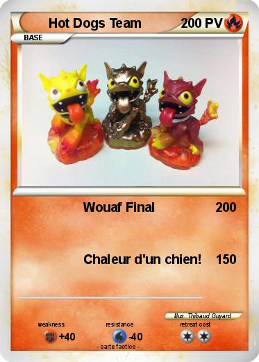 Pokemon Hot Dogs Team