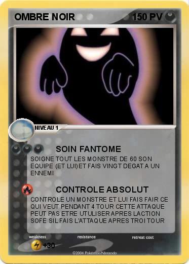 Pokemon OMBRE NOIR