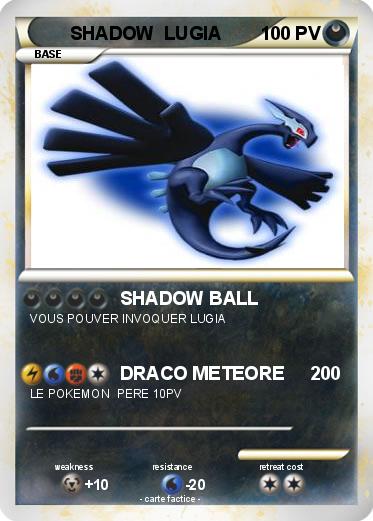 Pokemon SHADOW  LUGIA
