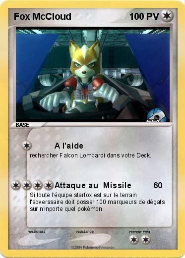 Pokemon Fox McCloud