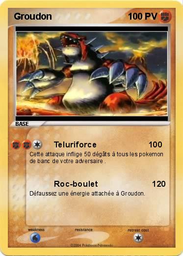 Pokemon Groudon           