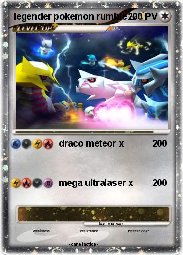 Pokemon legender pokemon rumble