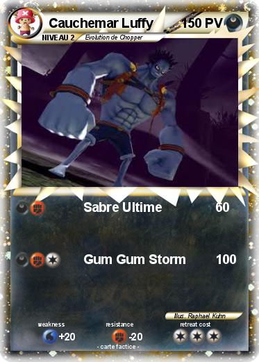Pokemon Cauchemar Luffy