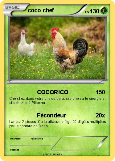 Pokemon coco chef