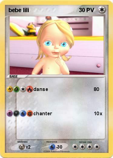 Pokemon bebe lili